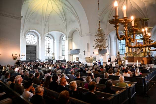 STOCKOHLM 20230911 A memorial ceremony will be held in Katarina Church 20 years after Anna Lindhs death At the ceremony, the Anna Lindh Prize will be awarded to Belarusian opposition leader and former presidential candidate Svetlana Tichanovskaya Stockholm Sweden x10080x  Copyright: xFredrikxSandberg TTx ANNA LIND-PRISET 2023 TTABB0000000000212977