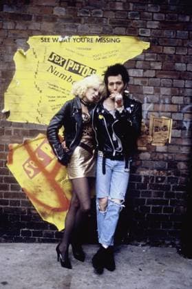 Gary Oldman, Chloe Web, Sid and Nancy (1986). Photo credit: Samual Goldwyn (File Reference 34580-060THA)  Copyright: xx 34408-744THA The Hollywood Archi