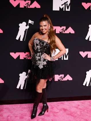Chanel West Coast arrives on the red carpet at the 2023 MTV Video Music Awards VMA s at the Prudential Center in Newark, New Jersey, on Tuesday, September 12, 2023.  NYP20230912141 JOHNxANGELILLO