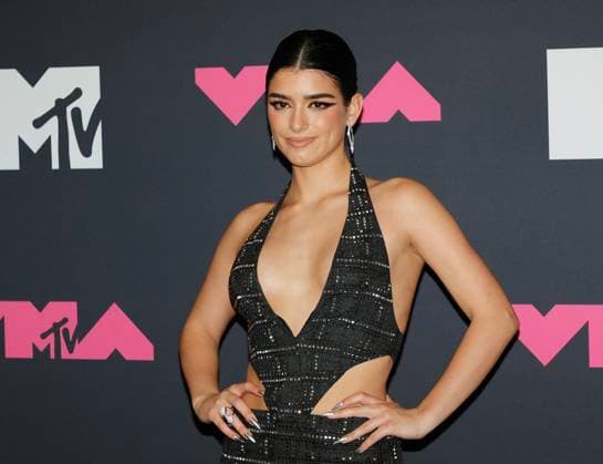 Dixie D Amelio arrive in the press room at the 2023 MTV Video Music Awards VMA s at the Prudential Center in Newark, NJ on Tuesday, September 12, 2023.  NYP20230912809 JASONxSZENES