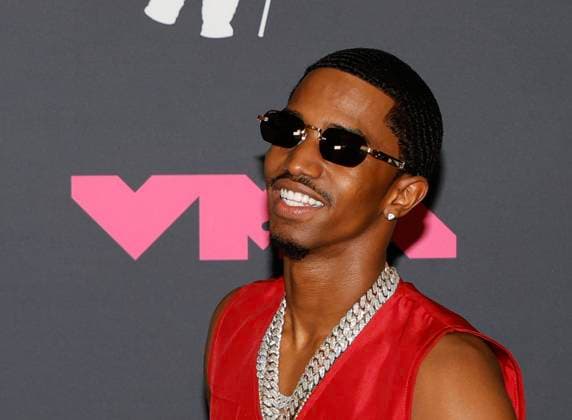 King Combs arrives in the press room at the 2023 MTV Video Music Awards VMA s at the Prudential Center in Newark, NJ on Tuesday, September 12, 2023.  NYP20230912296 JASONxSZENES