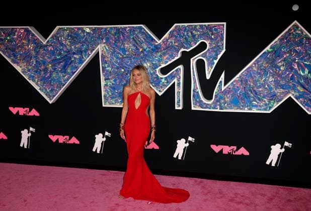 MTV Video Music Awards 2023 - Arrivals - NJ Kelsea Ballerini attends the 2023 MTV Video Music Awards at the Prudential Center in New Jersey on September 12, 2023. Photo by Charles Guerin ABACAPRESS.COM Newark NJ United States  Copyright: xGuerinxCharles ABACAx 867484_024 GuerinxCharles ABACAx 867484_024
