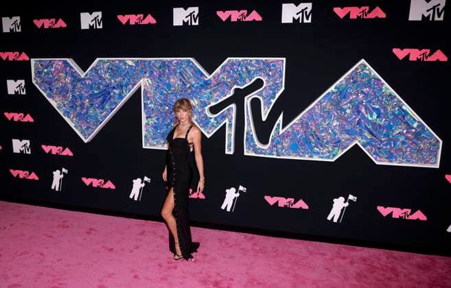 MTV Video Music Awards 2023 - Arrivals - NJ Taylor Swift attends the 2023 MTV Video Music Awards at the Prudential Center in New Jersey on September 12, 2023. Photo by Charles Guerin ABACAPRESS.COM Newark NJ United States  Copyright: xGuerinxCharles ABACAx 867484_057 GuerinxCharles ABACAx 867484_057