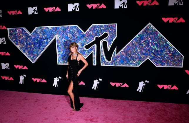 MTV Video Music Awards 2023 - Arrivals - NJ Taylor Swift attends the 2023 MTV Video Music Awards at the Prudential Center in New Jersey on September 12, 2023. Photo by Charles Guerin ABACAPRESS.COM Newark NJ United States  Copyright: xGuerinxCharles ABACAx 867484_060 GuerinxCharles ABACAx 867484_060