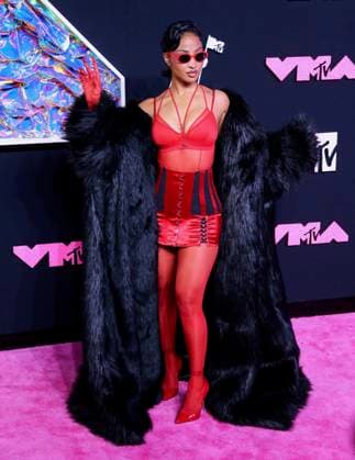MTV Video Music Awards 2023 - Arrivals - NJ Shenseea attends the 2023 MTV Video Music Awards at the Prudential Center in New Jersey on September 12, 2023. Photo by Charles Guerin ABACAPRESS.COM Newark NJ United States  Copyright: xGuerinxCharles ABACAx 867484_098 GuerinxCharles ABACAx 867484_098