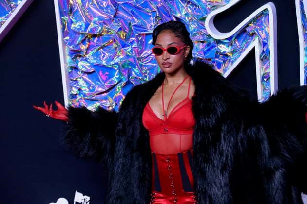 MTV Video Music Awards 2023 - Arrivals - NJ Shenseea attends the 2023 MTV Video Music Awards at the Prudential Center in New Jersey on September 12, 2023. Photo by Charles Guerin ABACAPRESS.COM Newark NJ United States  Copyright: xGuerinxCharles ABACAx 867484_101 GuerinxCharles ABACAx 867484_101
