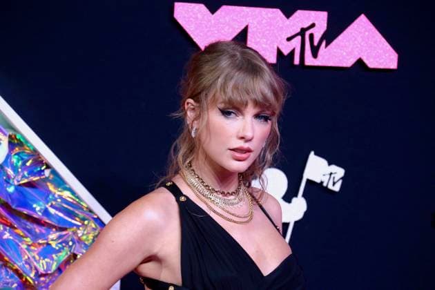 MTV Video Music Awards 2023 - Arrivals - NJ Taylor Swift attends the 2023 MTV Video Music Awards at the Prudential Center in New Jersey on September 12, 2023. Photo by Charles Guerin ABACAPRESS.COM Newark NJ United States  Copyright: xGuerinxCharles ABACAx 867484_109 GuerinxCharles ABACAx 867484_109