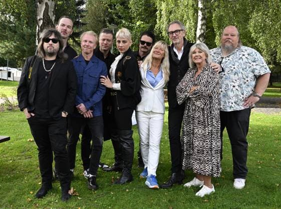 BORLÄNGE 20230913 Olle Adolphson, Ann Louise Hanson, Tomas Ledin, Mando Diao, Lena Willemark, Jenny Wilson are elected and presented at a press conference for this years induction into the Swedish Music Hall of Fame Borlänge Sweden x9110x  Copyright: xUlfxPalm TTx SWEDISH MUSIC HALL OF FAME TTABB0000000000213563