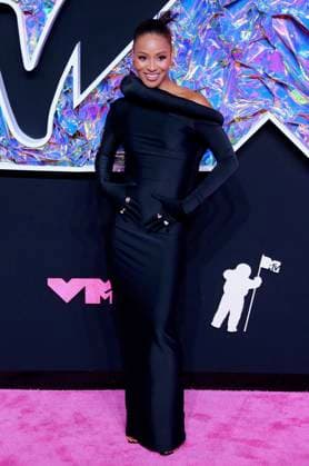 MTV Video Music Awards 2023 - Arrivals - NJ Pretty Vee attends the Celebs at 2023 MTV Video Music Awards at the Prudential Center in New Jersey on September 12, 2023. Photo by Charles Guerin ABACAPRESS.COM New York City NJ United States  Copyright: xGuerinxCharles ABACAx 867484_120 GuerinxCharles ABACAx 867484_120