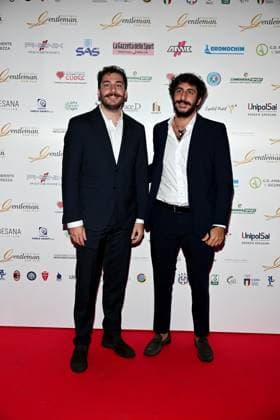 Milan, Gentleman Award 2023 - in the photo Edoardo and Riccardo Vialli  Copyright: xSimonexComix xipa-agency.netx xComi Terenghix IPA_IPA40279533