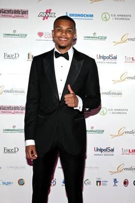 Milan, Gentleman Award 2023 - in the photo Mailck Thiaw  Copyright: xSimonexComix xipa-agency.netx xComi Terenghix IPA_IPA40279620
