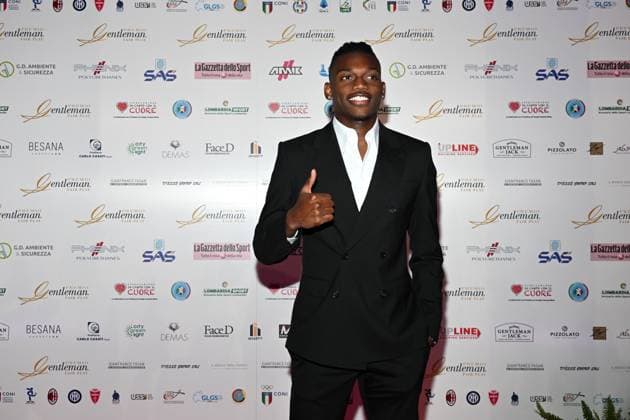 Milan, Gentleman Award 2023 - in the photo Rafael Leao  Copyright: xSimonexComix xipa-agency.netx xComi Terenghix IPA_IPA40279673