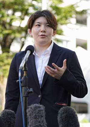 Japan s Gonoi on TIME100 Next list Rina Gonoi, a former member of Japan s Ground Self-Defense Force, speaks to reporters in Yokohama, just southwest of Tokyo, on July 25, 2023. Gonoi was named by Time magazine on the 2023 TIME100 Next emerging leaders list for her fight for justice as a victim of sexual violence at SDF, where she served until June 2022.  A14AA0001879266P