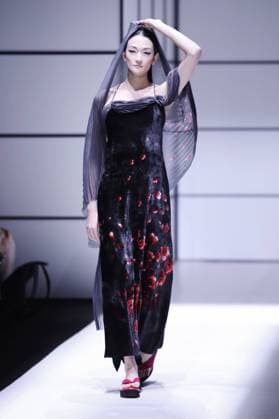 BEIJING, CHINA - SEPTEMBER 09: Model Ai Tominaga walks the runway at NAOKI TAKIZAWA collection show by designer Naoki Takizawa during the China Fashion Week S S 2024 at 751D.PARK on September 9, 2023 in Beijing, China.  Copyright: xVCGx 111453419566