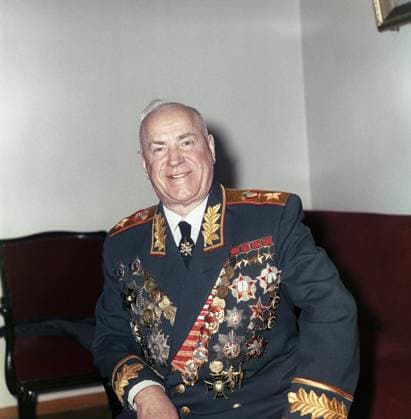 Marshal of the Soviet Union Georgy Zhukov 8509884 01.12.1971 Marshal of the Soviet Union Georgy Zhukov. APN Printing Office Archives. RIA Novosti Russia  Copyright: xRIAxNovostix