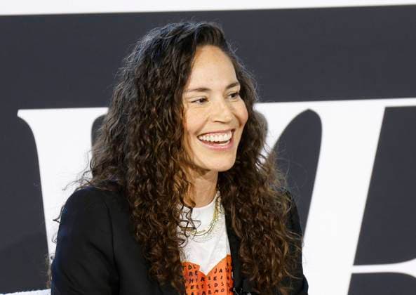 Sue Bird speaks at the Forbes Power Women s Summit on Thursday, September 14, 2023 at Jazz at Lincoln Center in New York City.  NYP20230914112 JohnxAngelillo