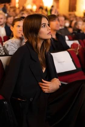 Virtuosos Award at the Santa Barbara International Film Festival, California, United States on 15 February 2023 Kaia Gerber at the Santa Barbara International Film Festival at the Arlington Theater, Santa Barbara, California, USA, on 15 February 2023., Credit:JERRY PEREZ Avalon  Copyright: xJERRYxPEREZx xAvalonx 0756482702