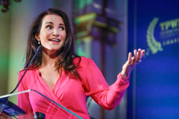 GÖTEBORG 20230914 Sex and the City star Kristin Davis receives The perfect world foundation award during a gala at the Stock Exchange in Gothenburg The perfect world foundation award is presented annually by the Swedish wildlife and nature organization The perfect world foundation to a person who has contributed to the preservation  Copyright: xAdamxIhse TTx THE PERFECT WORLD FOUNDATION AWARD TTABB0000000000214516