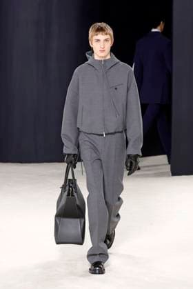 Salvatore Ferragamo Ready to wear Fall winter 2023 24 Milan february 2023 A model walks the runway during the Salvatore Ferragamo Fall Winter 2023-24 show as part of Milan Fashion Week in Milan, Italy, on 25 February 2023., Credit:x Avalon  Copyright: xxx xAvalonx 0758666442
