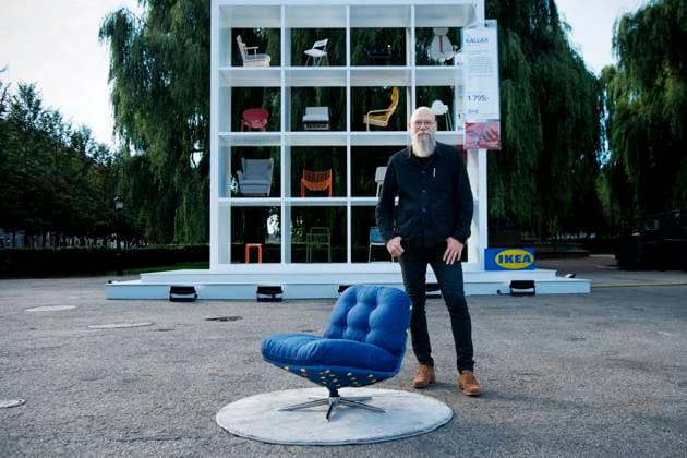 STOCKHOLM 20230915 Ikeatron , IKEAs gift to the King celebrating 50 years on the throne The idea is the brainchild of IKEAs Chief Designer Johan Ejdemo Stockholm Sweden x12160x  Copyright: xMikaelaxLandeström TTx IKEATRON TTABB0000000000214633