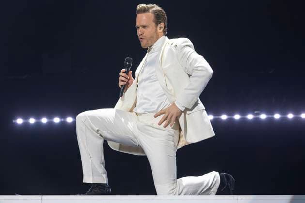 Olly Murs performs at Manchester Arena Olly Murs performs at AO Arena, Manchester as part of his Best Night Of Your Life tour, 5th May 2023, Credit:Mike Gray Avalon  Copyright: xMikexGrayx xAvalonx 0774086251