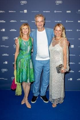 Award German Acting Award 2023 Leslie Malton, Heinrich Schafmeister and Nova Meierhenrich at the award ceremony German Acting Award 2023 at Spindler and Klatt on 15 09 2023 in Berlin Copyright: xEventpressxKochanx