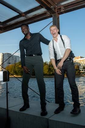 Award German Acting Award 2023 Julius Nitschkoff and Farba Dieng at the award ceremony German Acting Award 2023 at Spindler and Klatt on 15 09 2023 in Berlin Copyright: xEventpressxKochanx