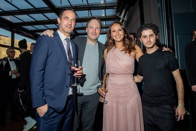 Award German Acting Award 2023 Sönke Möhring, Martin Stange, Sinta Weisz and Rauand Taleb at the award ceremony German Acting Award 2023 at Spindler and Klatt on 15 09 2023 in Berlin Copyright: xEventpressxKochanx
