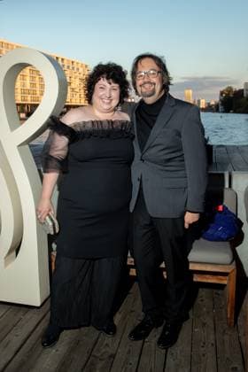 Award German Acting Award 2023 Meltem Kaptan with husband Daniel Holl at the award ceremony German Acting Award 2023 at Spindler and Klatt on 15 09 2023 in Berlin Copyright: xEventpressxKochanx