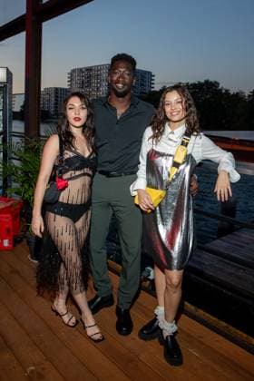 Award German Acting Award 2023 Emma Drogunova, Farba Dieng and Vivi König at the award ceremony German Acting Award 2023 at Spindler and Klatt in Berlin on 15 09 2023 Copyright: xEventpressxKochanx