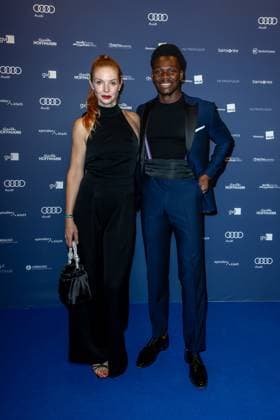 Award German Acting Award 2023 Pheline Roggan and Bless Amada at the award ceremony German Acting Award 2023 at Spindler and Klatt on 15 09 2023 in Berlin Copyright: xEventpressxKochanx