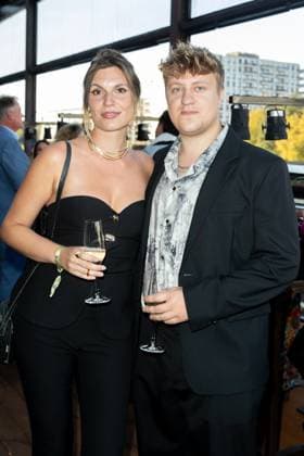 Award German Acting Award 2023 Thomas Schubert with girlfriend at the award ceremony German Acting Award 2023 at Spindler and Klatt on 15 09 2023 in Berlin Copyright: xEventpressxKochanx