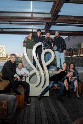 Award German Acting Award 2023 Franziska Wulf, Gerdy Zint, Vincent Wiemer, Levy Rico Arcos, Rafael Luis Klein Heßling, David Scheller, Derman Eker at the award ceremony German Acting Award 2023 at Spindler and Klatt on 15 09 2023 in Berlin Copyright: xEventpressxKochanx