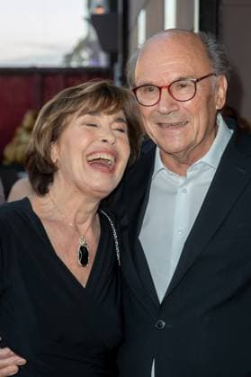 Award German Acting Award 2023 Thekla Carola Wied with husband Hannes Rieckhoff at the award ceremony German Acting Award 2023 at Spindler and Klatt on 15 09 2023 in Berlin Copyright: xEventpressxKochanx