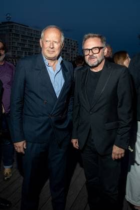 Award German Acting Award 2023 Axel Milberg and Samuel Finzi at the award ceremony German Acting Award 2023 at Spindler and Klatt on 15 09 2023 in Berlin Copyright: xEventpressxKochanx