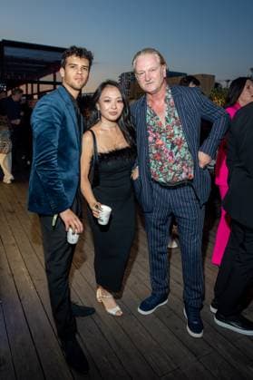 Award German Acting Award 2023 Ilyes Raoul Moutaoukkil, Andrea Guo and Detlev Buck at the award ceremony German Acting Award 2023 at Spindler and Klatt on 15 09 2023 in Berlin Copyright: xEventpressxKochanx