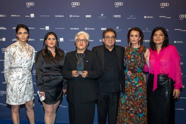 Award German Acting Award 2023 Mohammad Ali Behboudi, Mariam Claren, Shole Pakravan, Melika Foroutan, Pegah Ferydoni, Jasmin Tabatabai at the award ceremony German Acting Award 2023 at Spindler and Klatt on 15 09 2023 in Berlin Copyright: xEventpressxKochanx