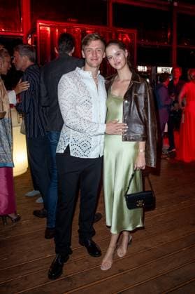 Award German Acting Award 2023 Timur Bartels with girlfriend Milena Steinbach at the award ceremony German Acting Award 2023 at Spindler and Klatt on 15 09 2023 in Berlin Copyright: xEventpressxKochanx