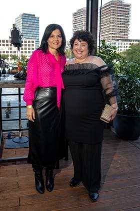 Award German Acting Award 2023 Jasmin Tabatabai and Meltem Kaptan at the award ceremony German Acting Award 2023 at Spindler and Klatt on 15 09 2023 in Berlin Copyright: xEventpressxKochanx