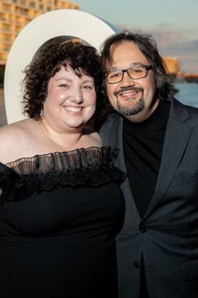 Award German Acting Award 2023 Meltem Kaptan with husband Daniel Holl at the award ceremony German Acting Award 2023 at Spindler and Klatt on 15 09 2023 in Berlin Copyright: xEventpressxKochanx
