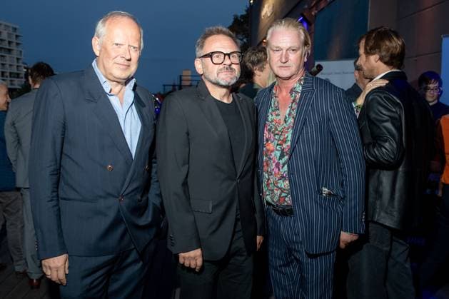 Award German Acting Award 2023 Axel Milberg, Samuel Finzi and Detlev Buck at the award ceremony German Acting Award 2023 at Spindler and Klatt on 15 09 2023 in Berlin Copyright: xEventpressxKochanx