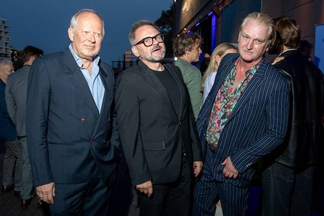 Award German Acting Award 2023 Axel Milberg, Samuel Finzi and Detlev Buck at the award ceremony German Acting Award 2023 at Spindler and Klatt on 15 09 2023 in Berlin Copyright: xEventpressxKochanx