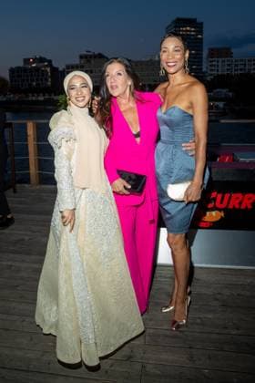 Award German Acting Award 2023 Tua El Fawwal, Katy Karrenbauer and Annabelle Mandeng at the award ceremony German Acting Award 2023 at Spindler and Klatt on 15 09 2023 in Berlin Copyright: xEventpressxKochanx