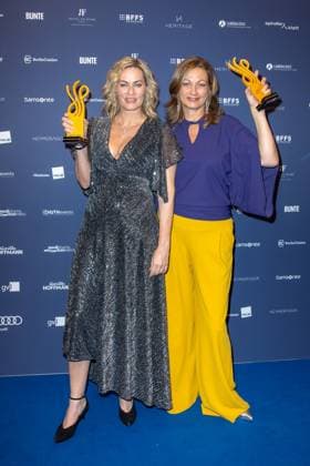 Award German Acting Award 2023 Gesine Cukrowski and Silke Burmester at the award ceremony German Acting Award 2023 at Spindler and Klatt on 15 09 2023 in Berlin Copyright: xEventpressxKochanx