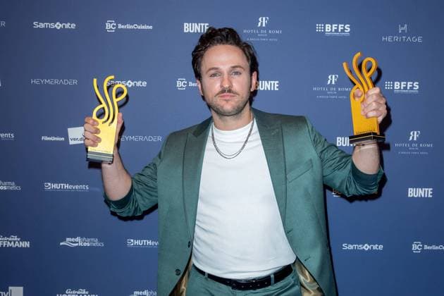 Award German Acting Award 2023 Dimitrij Schaad at the award ceremony German Acting Award 2023 at Spindler and Klatt on 15 09 2023 in Berlin Copyright: xEventpressxKochanx