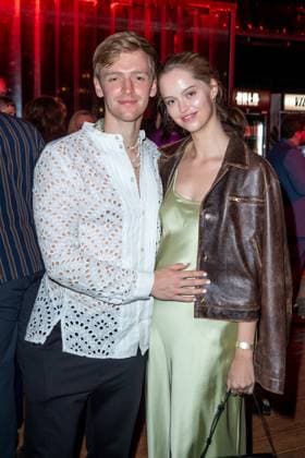 Award German Acting Award 2023 Timur Bartels with girlfriend Milena Steinbach at the award ceremony German Acting Award 2023 at Spindler and Klatt on 15 09 2023 in Berlin Copyright: xEventpressxKochanx