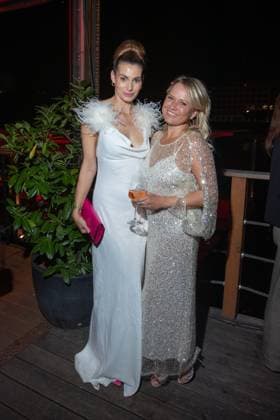 Award German Acting Award 2023 Rebecca Kunikowski and Nova Meierhenrich at the ceremony German Acting Award 2023 at Spindler and Klatt on 15 09 2023 in Berlin Copyright: xEventpressxKochanx