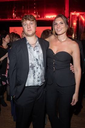 Award German Acting Award 2023 Thomas Schubert with girlfriend at the award ceremony German Acting Award 2023 at Spindler and Klatt on 15 09 2023 in Berlin Copyright: xEventpressxKochanx