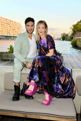 Wolke Hegenbarth and Oliver Vaid at the ceremony of the German Actor Award on 15 09 2023 in Berlin German Actor Award 2023 ceremony in Berlin