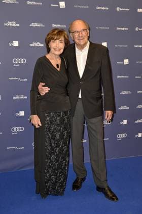 Thekla Carola Wied and her husband Hannes Rieckhoff at the ceremony of the German Actor Award on 15 09 2023 in Berlin German Actor Award 2023 ceremony in Berlin